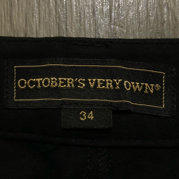 Octobers Very Own Shorts Men’s 34 Black Cargo Utility Streetwear Celeb Drake OVO - Picture 8 of 9